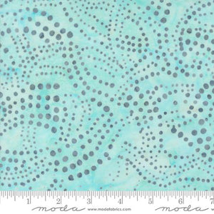 Blue Ridge Batiks Cotton Fabric 4367 frost dots