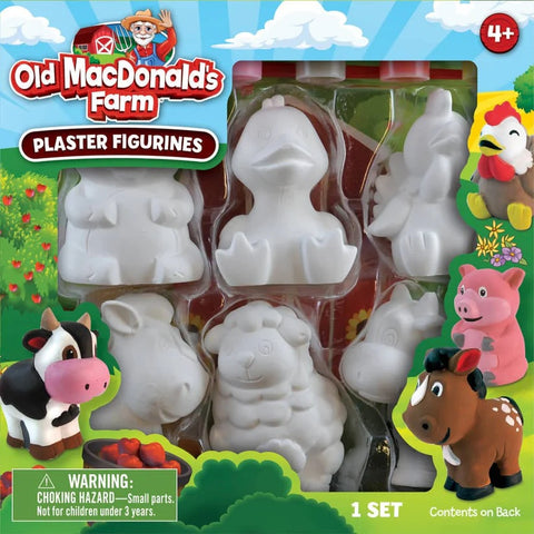 Old MacDonald's Farm - Plaster Figurine Paint Set 22411