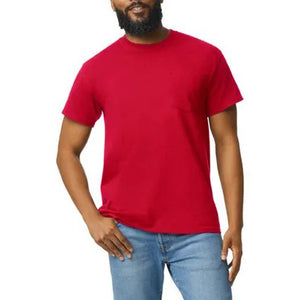Red Ultra Cotton T-Shirt with Pocket