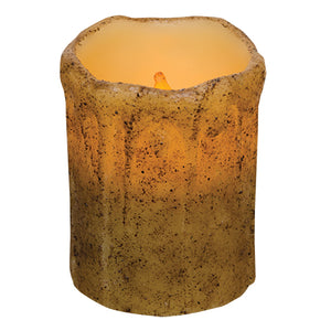 Burnt Ivory 4-Inch Candle