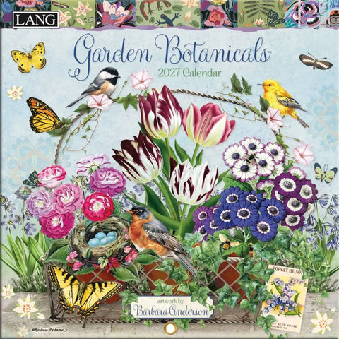 garden botanicals, 2027 Mini Wall Calendars 2799107