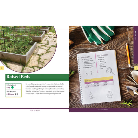 Garden DIY book
