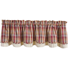 Lined Layered Valance, Gatlin Curtains 4928