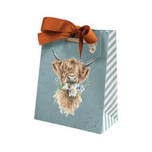 Daisy Coo Highland Cow Small Gift Bag GB