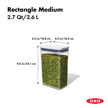 Rectangle Medium POP Container 11234500