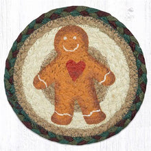 gingerbread man large coaster