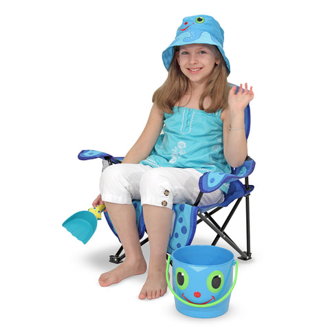 Girl sitting in chair