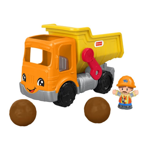 Little People Work Together Dump Truck Toddler Construction Toy HYC12