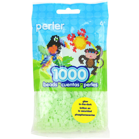 Glow green beads