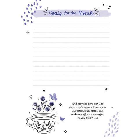 goals, 2027 Power Prayers Creative Coloring Planner 9798891513389