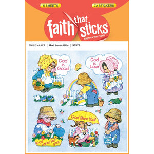 God Loves Kids stickers