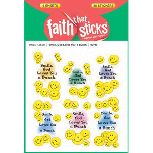 God Loves You a Bunch stickers