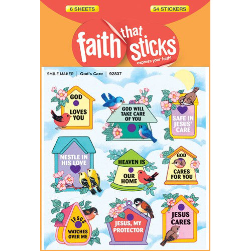 God's Care stickers