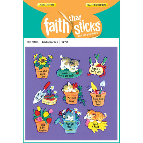 God's Garden stickers