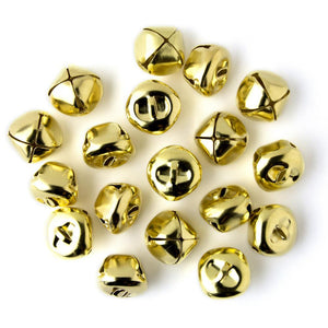 0.5 Inch Gold Craft Jingle Bells