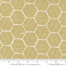 gold, Bee Garden Collection Honeycomb Cotton Fabric 48416