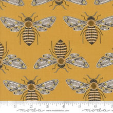 gold, Bee Garden Collection Novelty Bees Cotton Fabric 48411