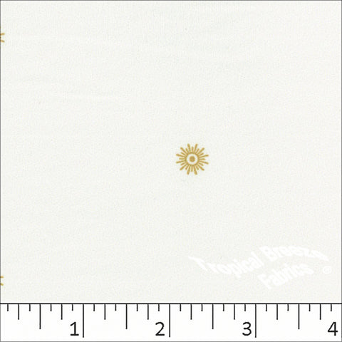 gold, Double Brushed Knit Fabric 572522