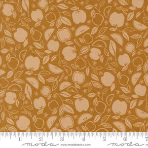 gold, Rainier Collection Apple Crisp Cotton Fabric 38143