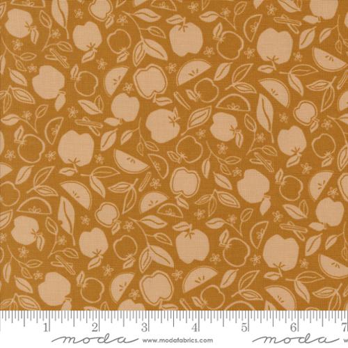 gold, Rainier Collection Apple Crisp Cotton Fabric 38143