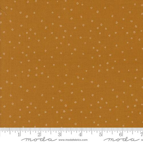 gold, Rainier Collection Dots Cotton Fabric 38149
