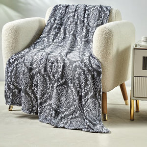 Gracey Micro Plush Throw Blanket
