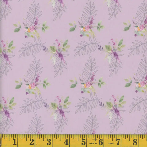 grape, Wisteria Dotted Dobby Polyester Fabric 136