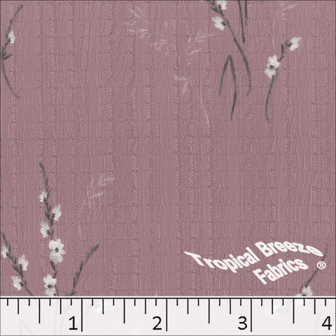 grapemist, Plaid Crush Print Fabric 042622