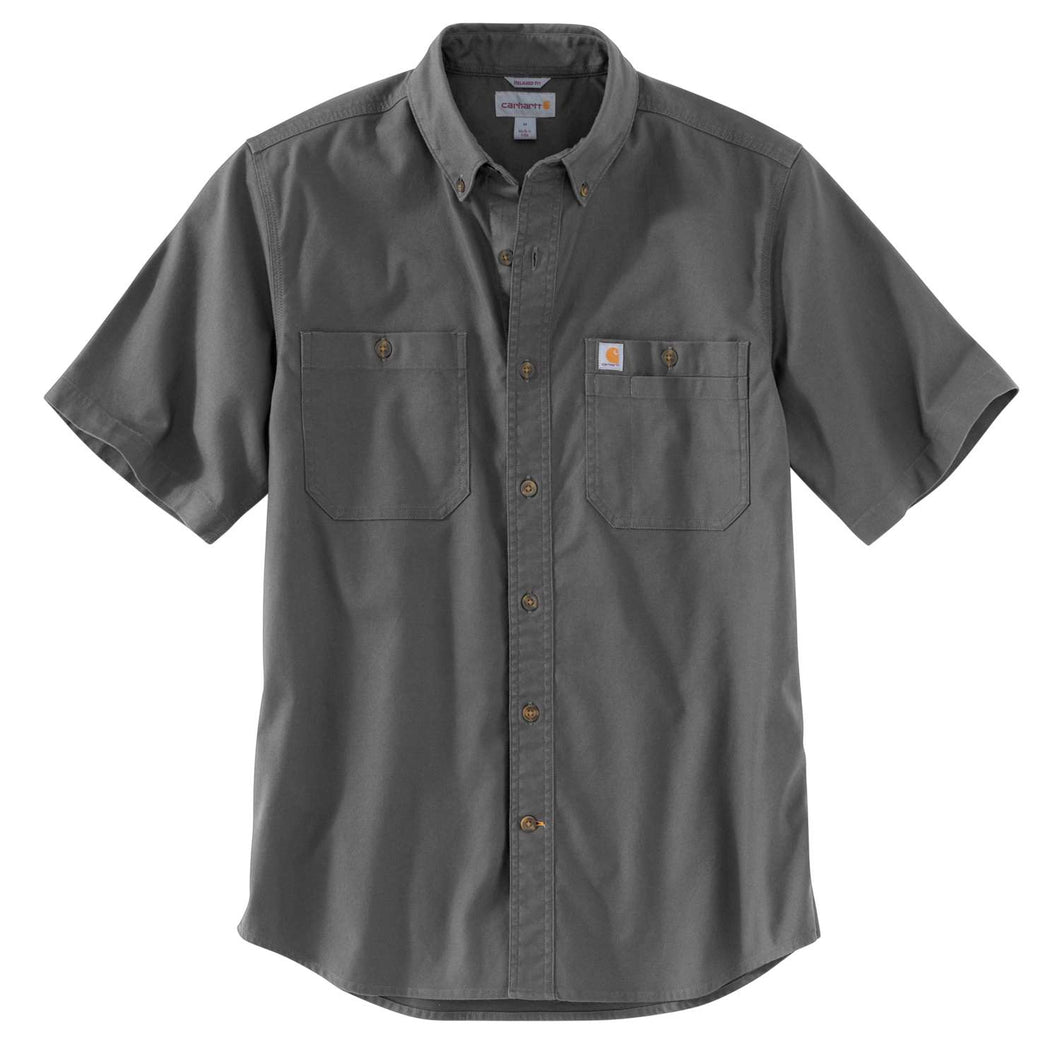 Men's dark gray work shirt