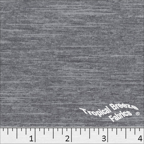 gray, Melange Jersey Knit Fabric 323613