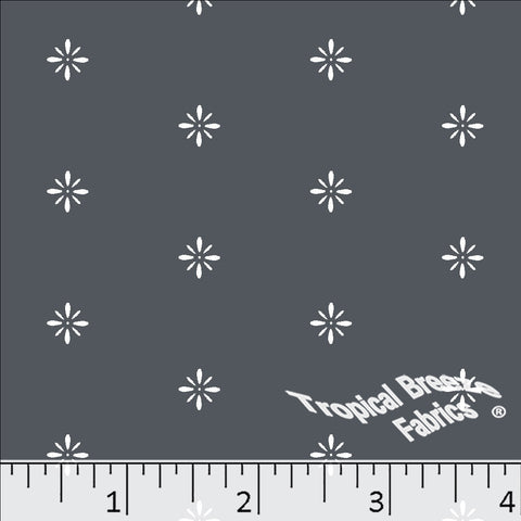 gray, Standard Weave Poly Cotton Fabric 6346