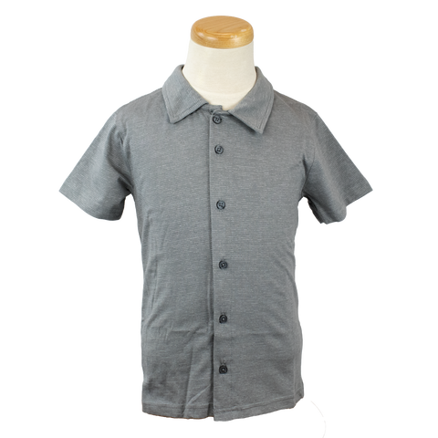 gray, Boys' Knit Shirt WC540