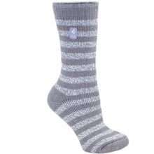 Gray striped sock