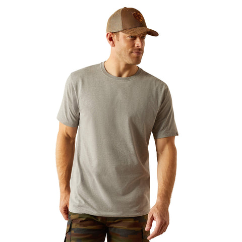 grey heather, Men's Rebar Cotton Strong Standard T-Shirt 1007