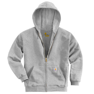 gray, Men's Big and Tall Zip Front Sweatshirt Hoodie K122