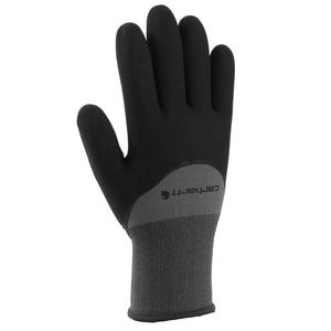Gray nitrile grip glove