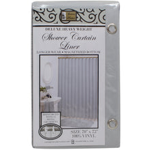 Gray shower curtain