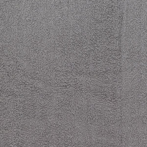 Gray terry cloth