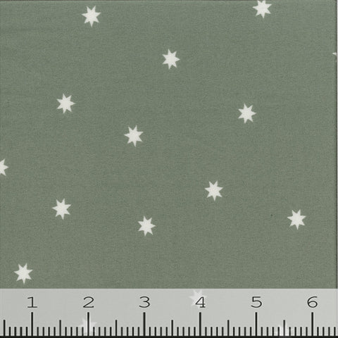 Double Brushed Star Print Fabric 13011