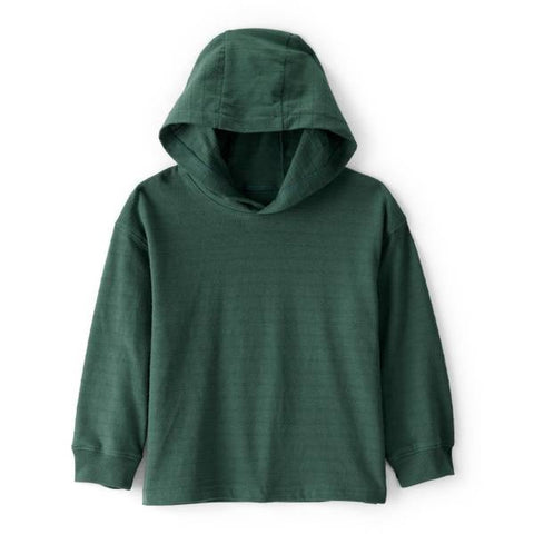 green, Toddler Boys' Long-Sleeve Hooded Shirt 2T64