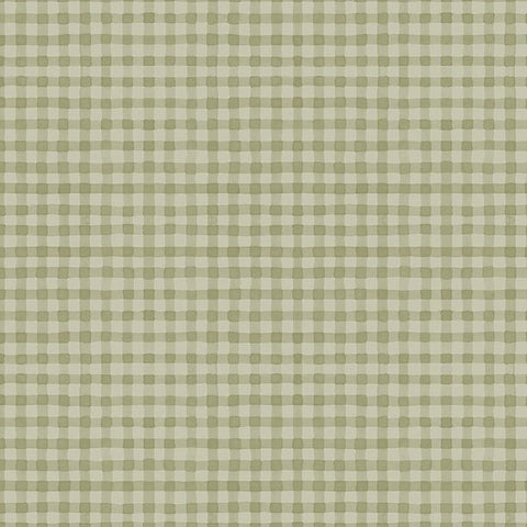 Blessed by Nature Collection Gingham Print Cotton Fabric 17813 green