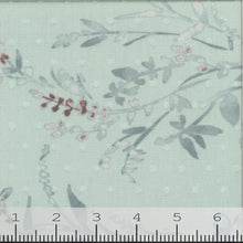 green, Fashion Floral Print Fabric CA-198