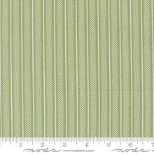 Flower Girl Collection Stripes Cotton Fabric 31735 green