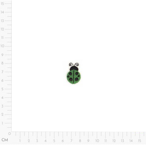 green, Ladybug Applique 16342