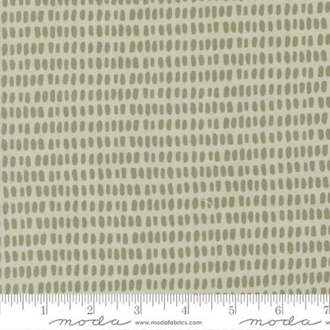 green, Potted Collection Etching Cotton Fabric 26146