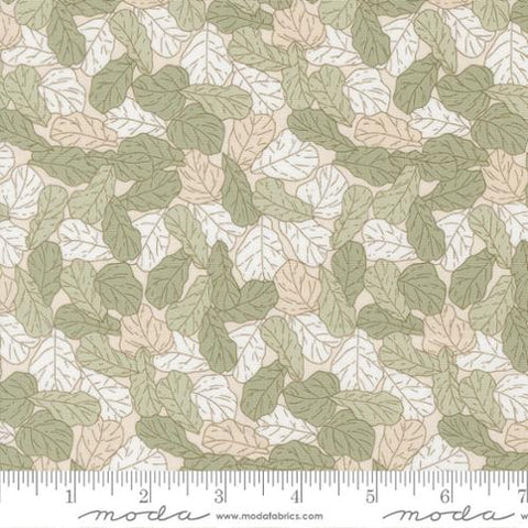 green, Potted Collection Leaf Blenders Cotton Fabric 26144