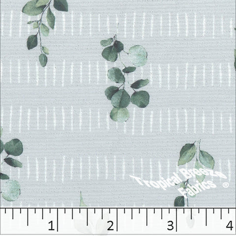 green, Serenity Knit Print Dress Fabric 572515