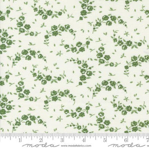 Shoreline Collection Summer Floral Cotton Fabric 55308 green