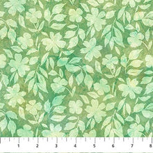 Sweet Surrender Collection Watercolor Foliage Cotton Fabric 26952 green