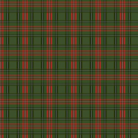 Tartan Holiday Collection Plaid Cotton Fabric 27668 green